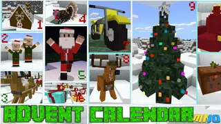 Christmas Advent Calendar Addon (1.19) – MCPE/Bedrock Mod