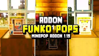 MinePOP Addon V1.2 (1.19) – MCPE/Bedrock FUNKO-POP Mod