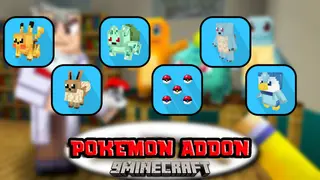 Pokémon Addon (1.19) – MCPE/Bedrock Mod
