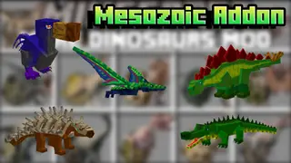 Mesozoic Addon (1.19) – MCPE/Bedrock Arktoon Mod