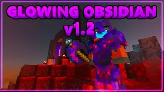 Glowing Obsidian Equipment Addon (1.19) – Armor, Tools, and Battleaxe