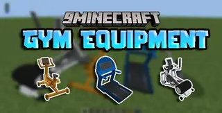 Gym Equipment Addon (1.19) – MCPE/Bedrock Mod