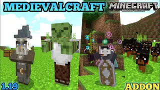 MedievalCraft Addon (1.19) – MCPE/Bedrock Mod