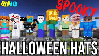 Hats and More Hats Addon (1.19) – MCPE/Bedrock Halloween Mod