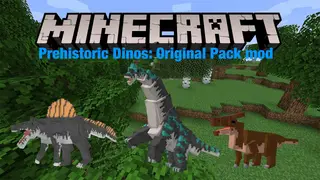 Prehistoric Dinos: Original Addon (1.19) – MCPE/Bedrock Mod