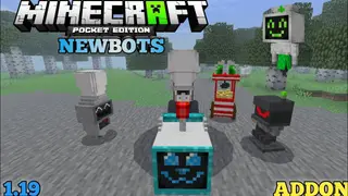 NewBots Addon (1.19) – MCPE/Bedrock Mod