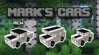 Mark's Cars Addon (1.19) – MCPE/Bedrock Mod