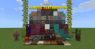 Classic Textures Fix Pack (1.26+) – MCPE/Bedrock