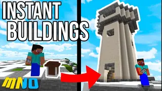 Instant Builds Addon V3 (1.19) – MCPE/Bedrock Structures Mod