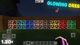 Ore Glow for Deferred Pack (26.x, 1.21) – MCPE/Bedrock