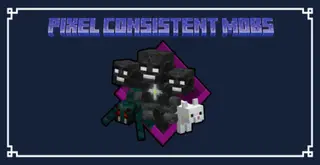 Pixel Consistent Mobs Texture Pack (26.x, 1.21) – MCPE/Bedrock