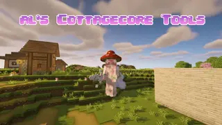 Cottagecore Tools Texture Pack (1.21, 1.20) – MCPE/Bedrock