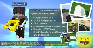 Superior 3D Player Texture Pack (1.21, 1.20) – MCPE/Bedrock