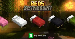 Bed Rethought Texture Pack (1.21, 1.20) – MCPE/Bedrock