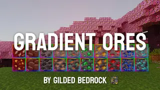 Gradient Ores Texture Pack (1.21, 1.20) – MCPE/Bedrock