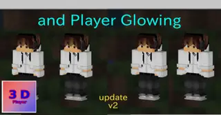 3D Player Texture Pack (1.21, 1.20) – MCPE/Bedrock