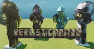 Realistic Armor Texture Pack (1.21, 1.20) – MCPE/Bedrock