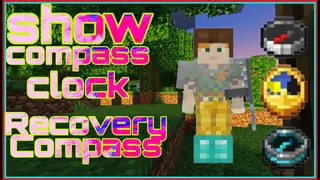 Compass And Clock Texture Pack (26.x, 1.21) – MCPE/Bedrock
