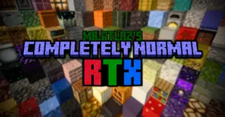 Completely Normal RTX Texture Pack (1.21, 1.20) – MCPE/Bedrock