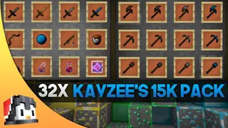 Kayzee's 15k [32x] Texture Pack (1.20) – MCPE/Bedrock PvP Pack