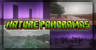 Nature Panoramas UI Pack (26.x, 1.20) – MCPE/Bedrock
