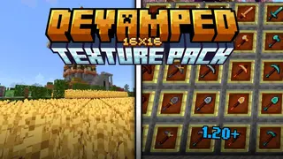 Devamped 16x Texture Pack (1.20) – MCPE/Bedrock