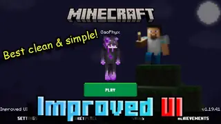Improved UI Pack (26.x, 1.20) – MCPE/Bedrock