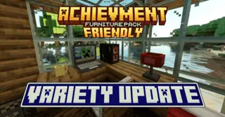 Achievement Friendly Furniture Pack (1.20) – MCPE/Bedrock
