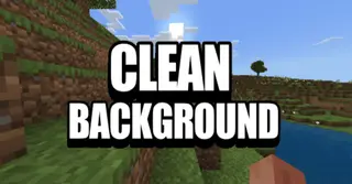 Clean Background Texture Pack (1.20, 1.19) – MCPE/Bedrock