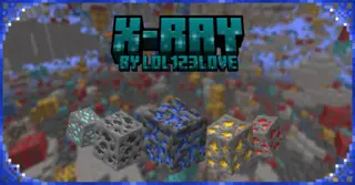 lol123love's X-Ray Texture Pack (1.26+) – MCPE/Bedrock