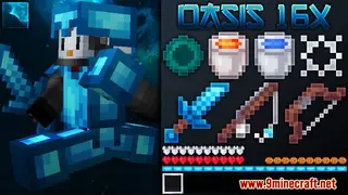 Oasis [16x] Texture Pack (26.x, 1.19) – MCPE/Bedrock PvP Pack