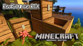RealSource Realistic RTX Texture Pack (1.19, 1.18) for MCPE/Bedrock Edition