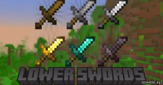 Lower Swords Texture Pack (1.20, 1.19) – MCPE/Bedrock