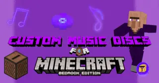 Custom Music Discs Texture Pack (1.20, 1.19) – MCPE/Bedrock
