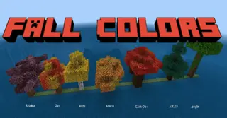 Fall Colors Texture Pack (1.20) – MCPE/Bedrock