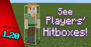 Player Hitbox Display Texture Pack (1.26+, 1.20) – Works Through Walls