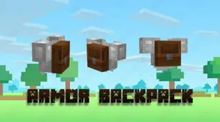Armor Backpack Texture Pack (1.20, 1.19) – MCPE/Bedrock