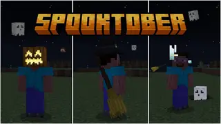 Spooktober Texture Pack (1.20, 1.19) – MCPE/Bedrock Halloween Pack
