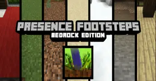 Presence Footsteps Sound Pack (1.20, 1.19) – MCPE/Bedrock