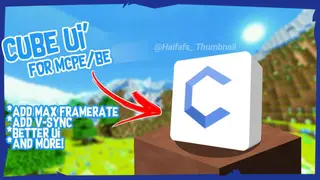 Cube UI Client (1.21, 1.20) – Best UI MCPE/Bedrock