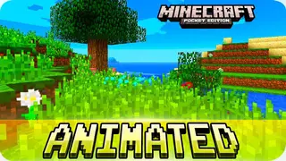 Just Animated Grass Texture Pack (1.20, 1.19) – MCPE/Bedrock