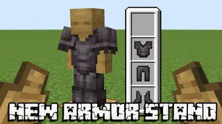 New Armor Stand Texture Pack (1.20, 1.19) – MCPE/Bedrock