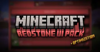 Redstone UI Pack (1.20, 1.19) – MCPE/Bedrock