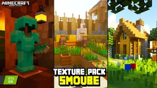 Smoube [8x] Texture Pack (1.20, 1.19) – Cartoon & Clean Vanilla Look