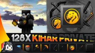 Kihar Private [128x] Texture Pack (1.20, 1.19) – MCPE/Bedrock PvP Pack