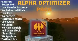 Alpha Optimizer Pack (1.20) – FPS Boost for RenderDragon