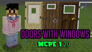 All Doors Have Windows Texture Pack (1.20, 1.19) – MCPE/Bedrock