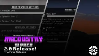 Arcdustry UI Pack (1.20, 1.19) – MCPE/Bedrock