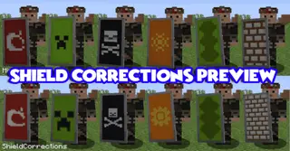 Shield Corrections Preview Pack (1.20) – MCPE/Bedrock