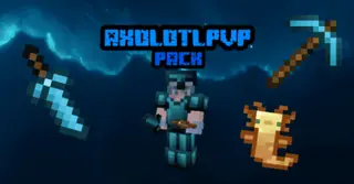 Axolotl PvP Texture Pack (1.19) – MCPE/Bedrock
